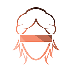 Image showing Femida head icon