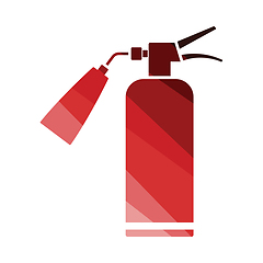 Image showing Fire extinguisher icon