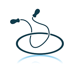 Image showing Jump Rope And Hoop Icon