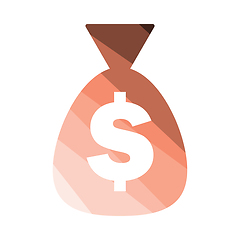 Image showing Money bag icon