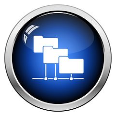 Image showing Folder Network Icon