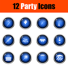 Image showing Party Icon Set