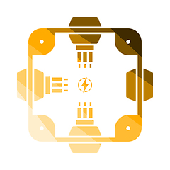 Image showing Electrical Junction Box Icon