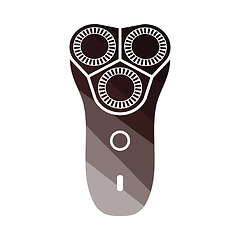 Image showing Electric shaver icon