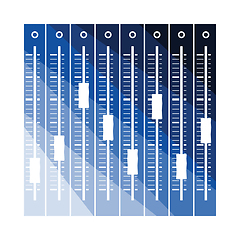 Image showing Music equalizer icon