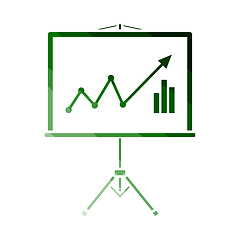 Image showing Analytics Stand Icon