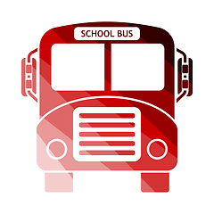 Image showing School Bus Icon