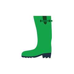 Image showing Rubber boot icon