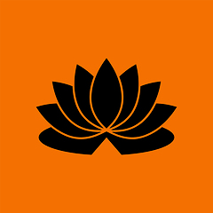 Image showing Lotus Flower Icon