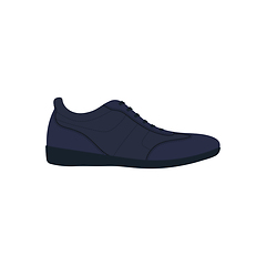 Image showing Man casual shoe icon