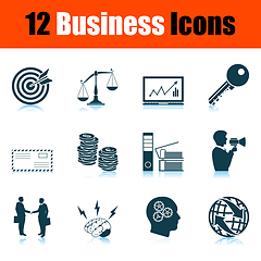 Image showing Business Icon Set