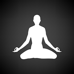 Image showing Lotus Pose Icon