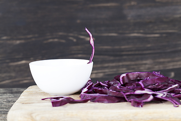 Image showing violet cabbage