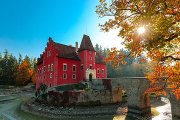 Image showing Cervena Lhota Castle in Czech Republic