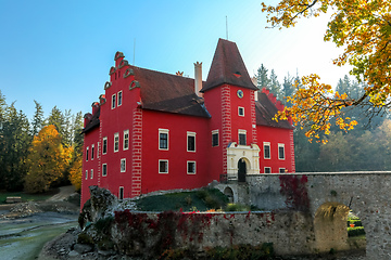 Image showing Cervena Lhota Castle in Czech Republic