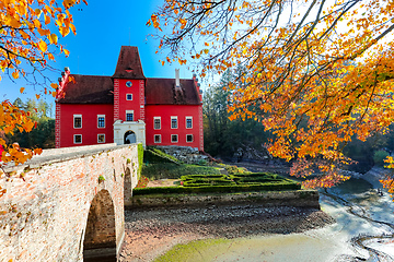 Image showing Cervena Lhota Castle in Czech Republic