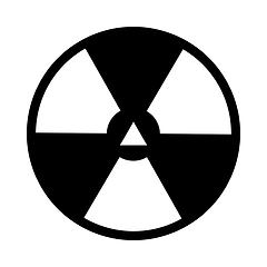 Image showing Radiation Icon