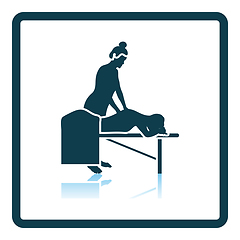 Image showing Woman Massage Icon