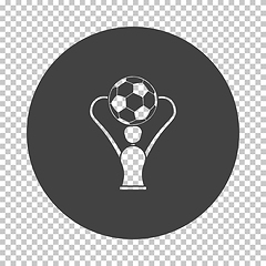 Image showing Soccer cup  icon