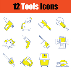 Image showing Tools icon set