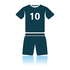 Image showing Soccer Uniform Icon