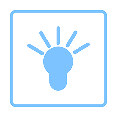 Image showing Idea Lamp Icon