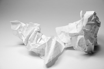 Image showing crumpled paper