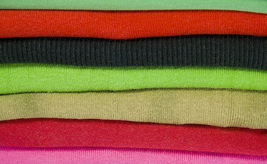 Image showing colorful clothes