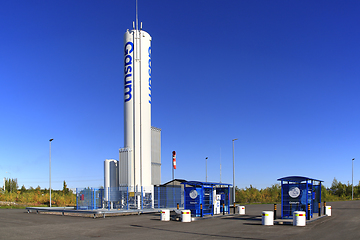 Image showing Gasum LNG and LGB Gas Filling Station Lieto, Finland