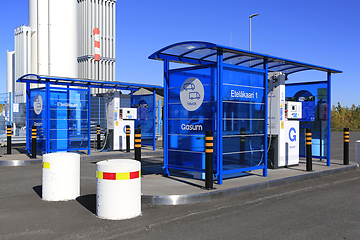 Image showing Gasum LNG and LGB Gas Filling Station in Lieto, Finland