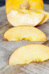 Image showing yellow peach