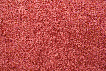 Image showing red towel