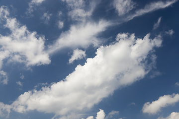 Image showing Blue sky and clouds