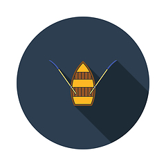 Image showing Paddle boat icon