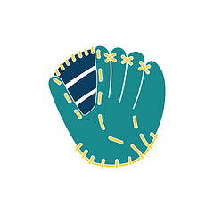 Image showing Baseball glove icon