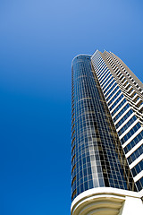 Image showing apartment building blue sky