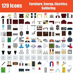 Image showing Set of 120 Icons