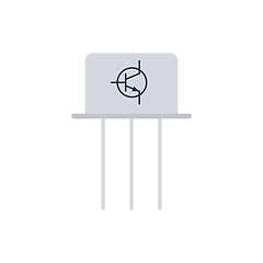 Image showing Transistor icon