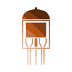 Image showing Electronic Vacuum Tube Icon