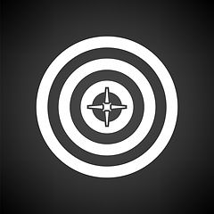 Image showing Target With Dart In Center Icon