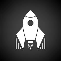 Image showing Startup Rocket Icon