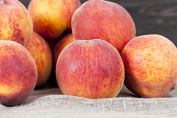 Image showing fresh soft peaches