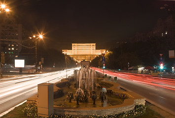 Image showing Night traffic