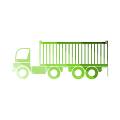 Image showing Container Truck Icon