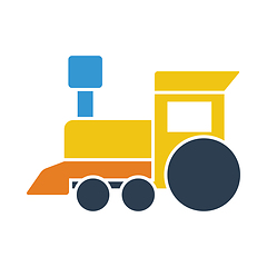 Image showing Train toy icon