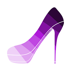 Image showing High Heel Shoe Icon