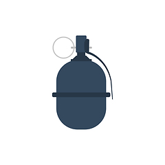 Image showing Attack grenade icon