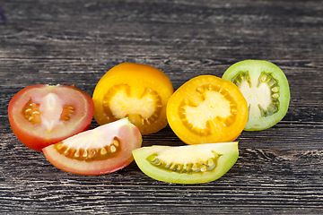 Image showing cut tomatoes