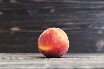 Image showing ripe and large peach