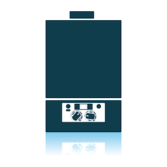 Image showing Gas Boiler Icon